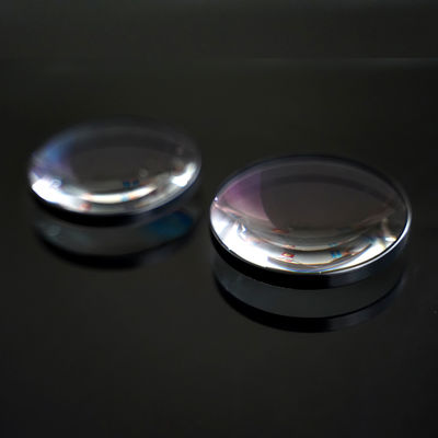 10/5-60/40 Optical Glass Filters Infrared Collimator Spherical Sapphire , Silica Plano Convex Lens