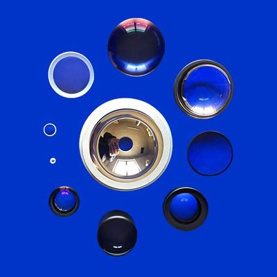 Sapphire Round Led Reflector Cup BK7 Infrared Aluminum 1.5-300mm Diameter