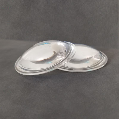 Led Torch Light Reflector Optical Glass Lens 50mm Glass Tir Lens 10 Degrees Cob