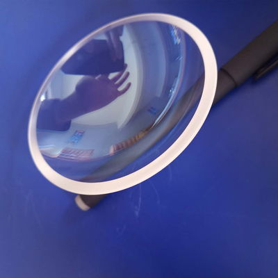 AR Coating Sapphire Dome Lens ขนาดกว้าง 25 มม และความยาวจุดเฉพาะ 150 มม สําหรับการถ่ายภาพความร้อนในอินฟราเรด