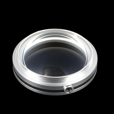 AR Coating Sapphire Dome Lens ขนาดกว้าง 25 มม และความยาวจุดเฉพาะ 150 มม สําหรับการถ่ายภาพความร้อนในอินฟราเรด