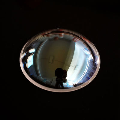 Factory price negative glass lenses spherical coated optical large meniscus lens