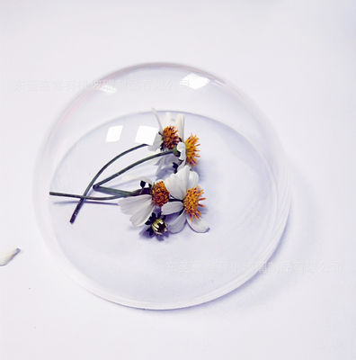 14.5mm Round Optical Glass Lens , Polycarbonate LED Optical Lens