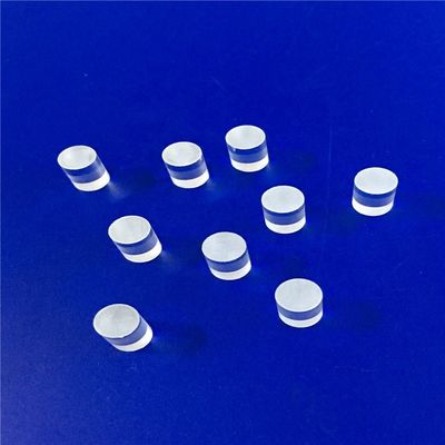 0.5mm To 50mm Glass Optical Components , Sapphire Optical Glass Rod