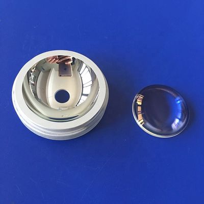 ถ้วยสะท้อนแสง LED วัสดุ BK7 แบบกำหนดเอง เส้นผ่านศูนย์กลาง 25 มม. และความยาวโฟกัส 150 มม.